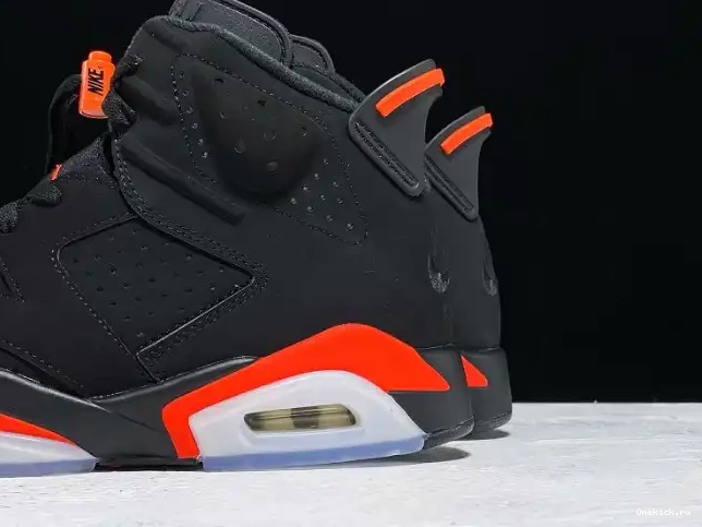 One Kick OG 384664-060 6 Retro Air Jordan Black Infrared 0703